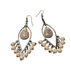 Boho Vintage Earrings see measurements